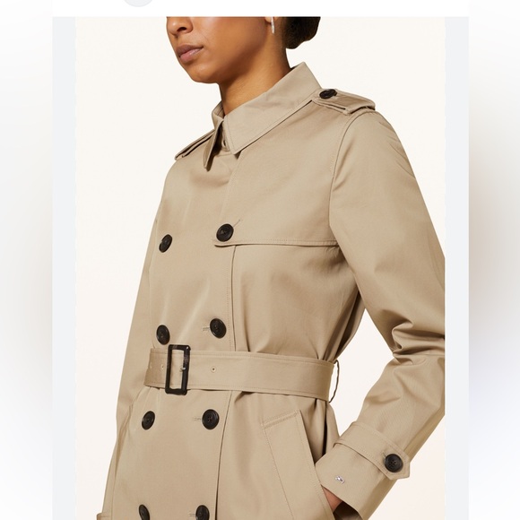 Tommy Hilfiger Jackets & Blazers - Tommy Hilfiger Khaki Double-Breasted Trench Coat
